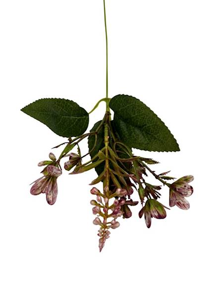 Dodatek kwiatuszki 38 cm różowy