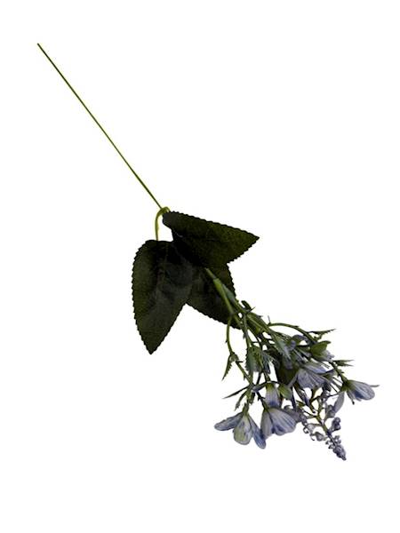 Dodatek kwiatuszki 38 cm niebieski