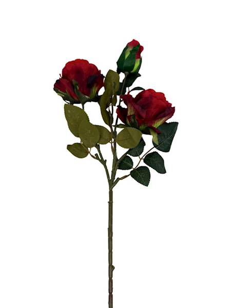 Róża gałązka 70 cm czerwona