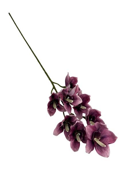 Orchidea gałązka 85 cm fiołkowa