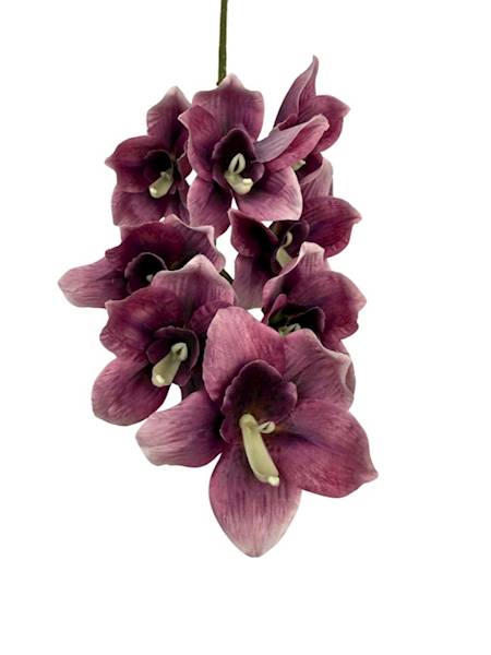 Orchidea gałązka 85 cm fiołkowa