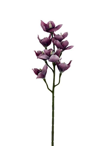 Orchidea gałązka 85 cm fiołkowa