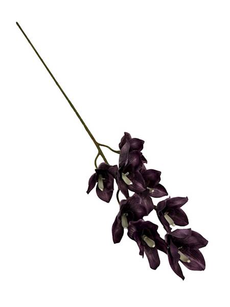 Orchidea gałązka 85 cm ciemny fiolet