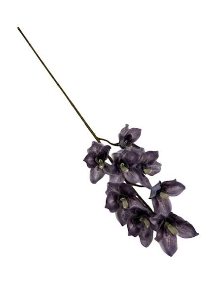 Orchidea gałązka 85 cm brudny fiolet