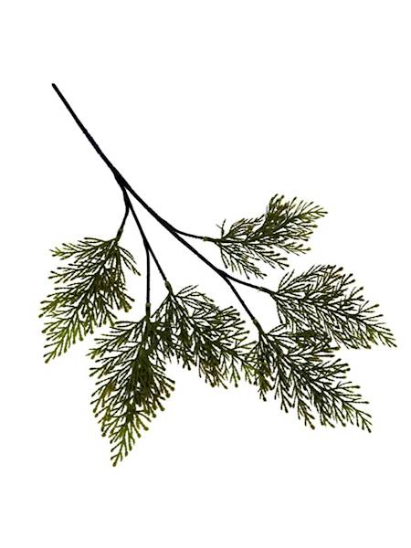 Tuja gałązka 52 cm zielona z pomarańczem