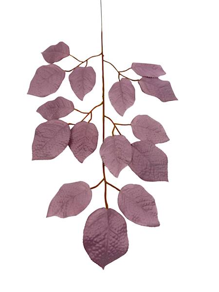 Liść róży 55 cm fiolet