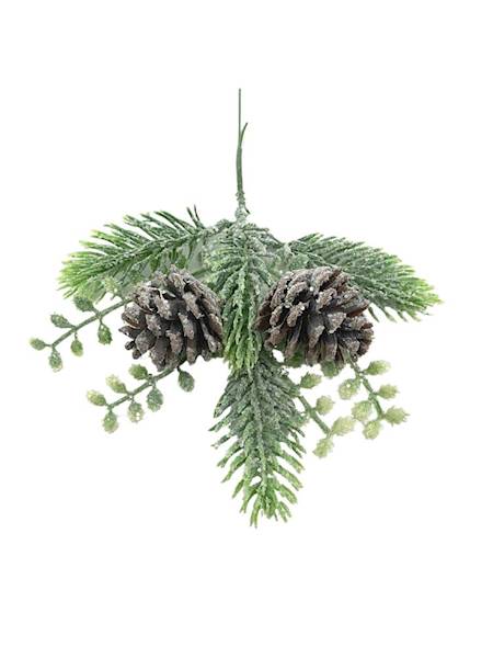 Pik świąteczny z szyszką 20 cm