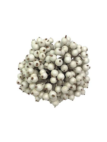 Jarzębina kuleczki białe