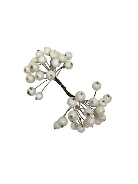 Jarzębina kuleczki białe