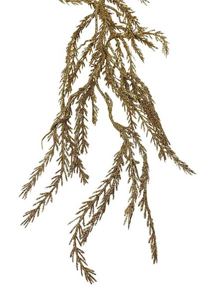 Girlanda złota brokatowa 180 cm