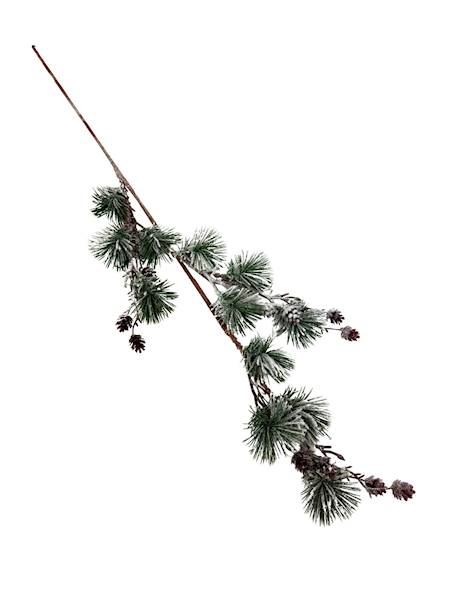 Modrzew gałązka ośnieżona 78 cm
