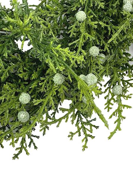 Wianek tuja 38 cm zielony