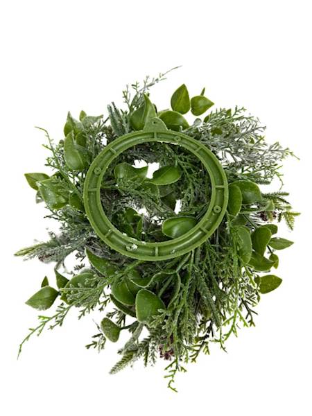 Wianek ośnieżony 30 cm