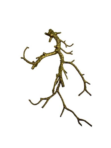 Korzeń zestaw 6 sztuk złoty