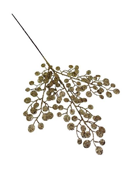Gałązka dekoracyjna złota 78 cm
