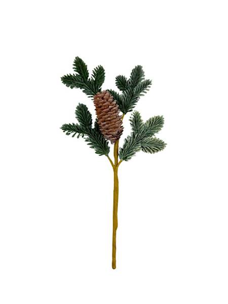 Jodła z szyszką gałązka 28 cm