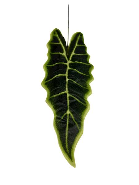 Liść gałązka 47 cm odcienie zieleni