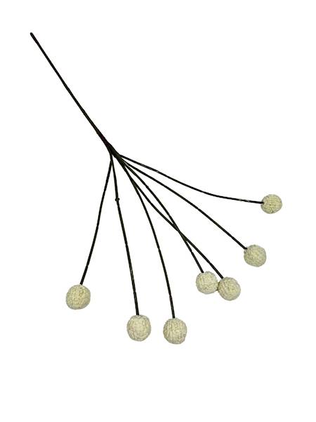 Czosnek gałązka 60 cm kremowy