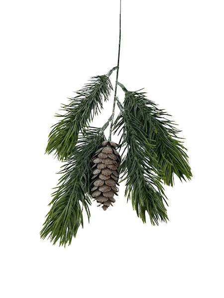 Jodła gałązka 33 cm z szyszką