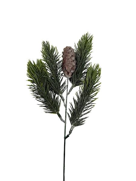 Jodła gałązka 33 cm z szyszką