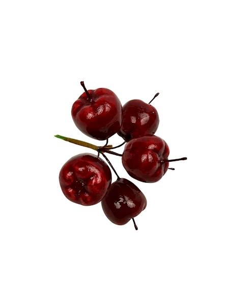 Rajskie jabłuszka 6 sztuk czerwone