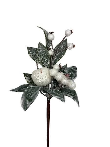 Pik stroik z jabłkiem 33 cm biały