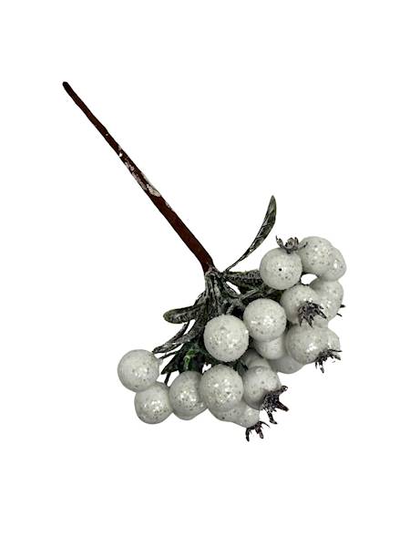 Pik kulki białe 22 cm