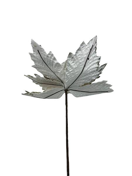 Gwiazda betlejemska welurowa 30 cm beż