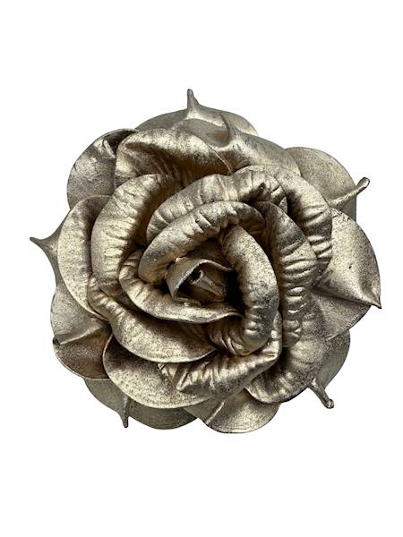 Róża piankowa gałązka 60 cm złota szampańska