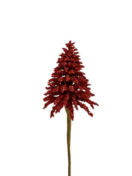 Choinka 6 cm czerwona