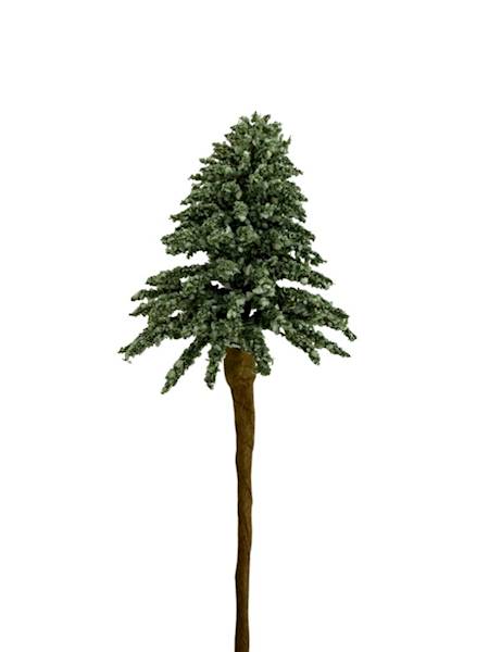 Choinka 6 cm zgaszona zieleń