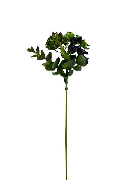 Dodatek kulki 26 cm ciemny fiolet z zielonym