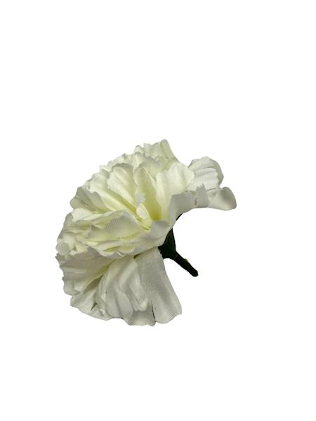 Goździk główka 8 cm biały 