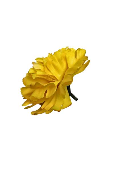 Goździk główka 8 cm żółty