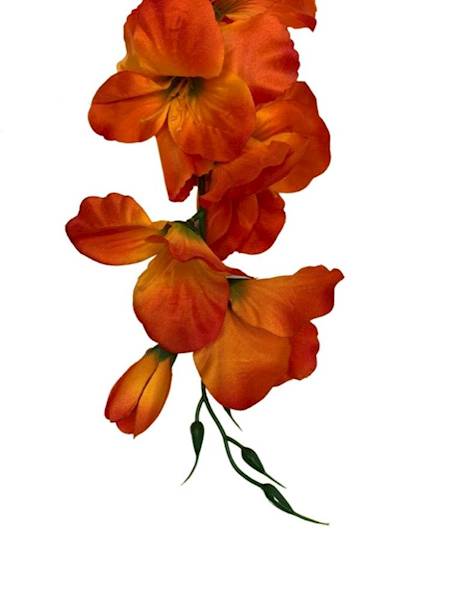 Mieczyk gałązka 53 cm pomarańczowy