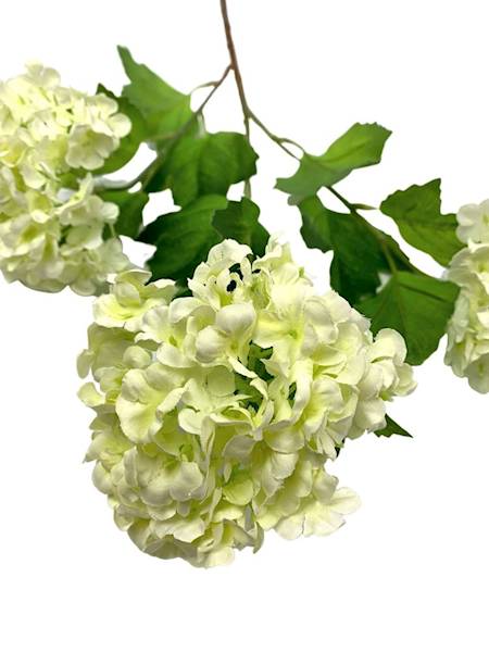 Kalina gałązka 68 cm kremowa