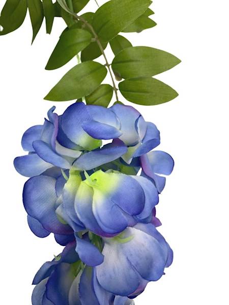 Wisteria gałązka 104 cm niebieska