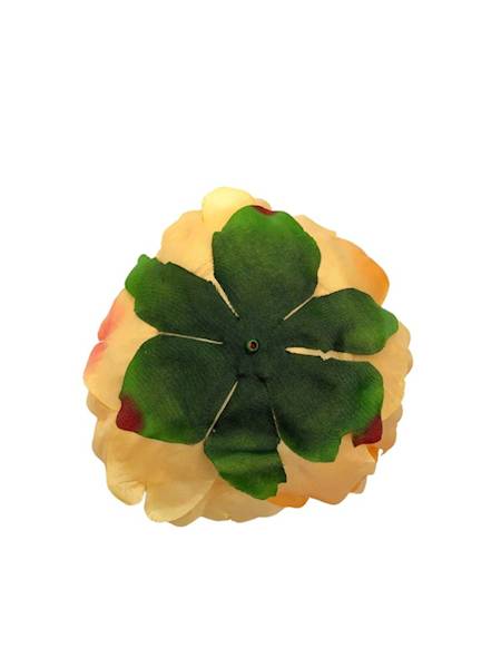 Piwonia główka 12 cm jasny pomarańcz