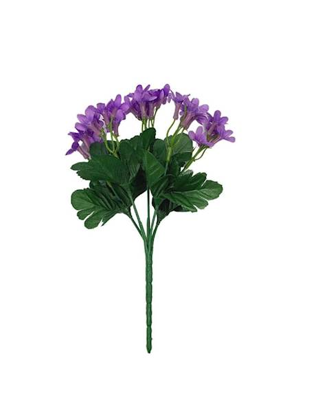 Niezapominajki bukiet 25 cm fiolet