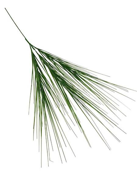 Trawa 100 cm zielona z czerwonymi końcami