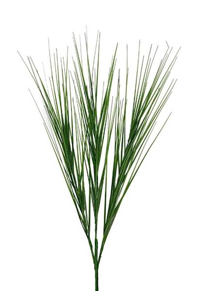 Trawa 100 cm zielona z czerwonymi końcami