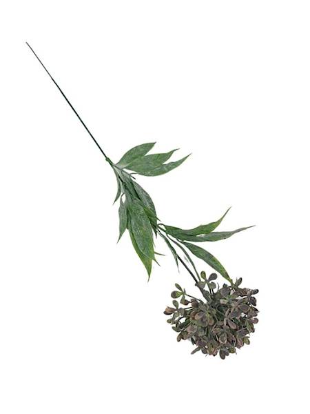 Czosnek gałązka 45 cm brąz / zielony