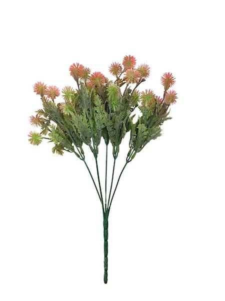 Bukiet czosnek oset 35 cm różowy