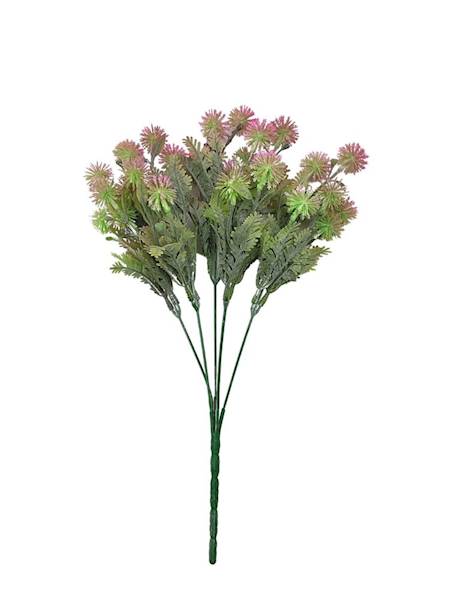 Bukiet czosnek oset 35 cm fiołkowy