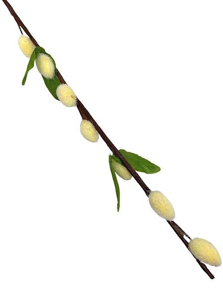 Bazie gałązka 30 cm kremowe