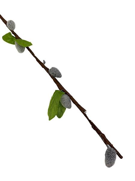 Bazie gałązka 30 cm szare