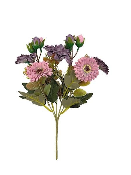 Bukiet mieszany 30 cm fiolet