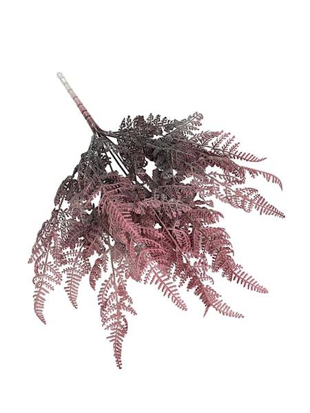 Bukiet paproć 40 cm różowy