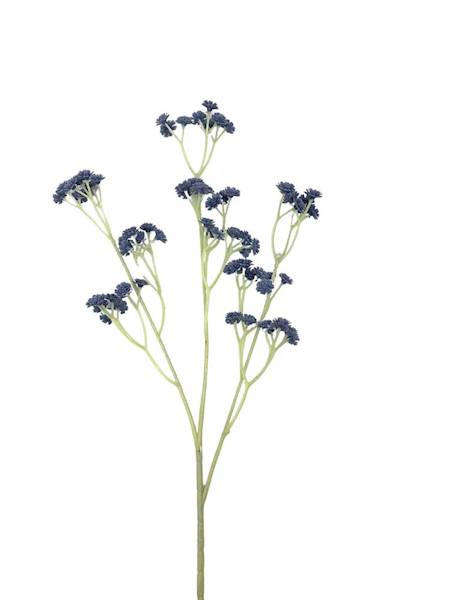 Gipsówka gałązka 63 cm niebieska