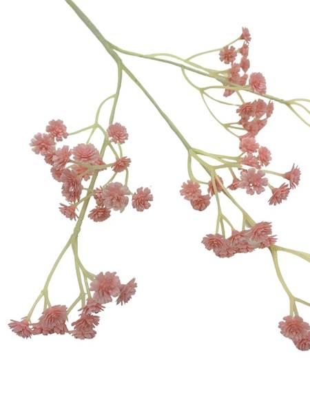 Gipsówka gałązka 63 cm różowa